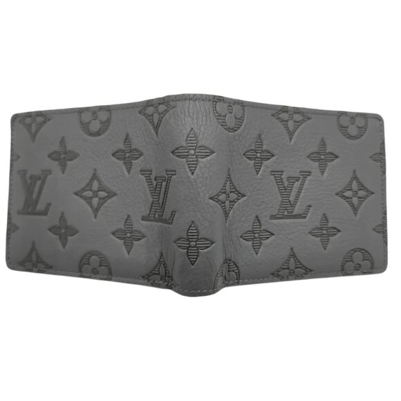 Louis Vuitton Portefeuille Multiple Bi-fold Wallet Monogram Shadow - COA include - Picture 5 of 16